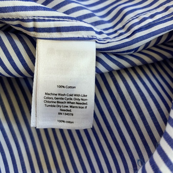 Vineyard Vines Poplin Stripe Combo Button Down - Picture 7 of 8